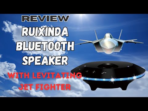 Ruixinda Magnetic Levitating Jet Fighter Bluetooth Speaker Review