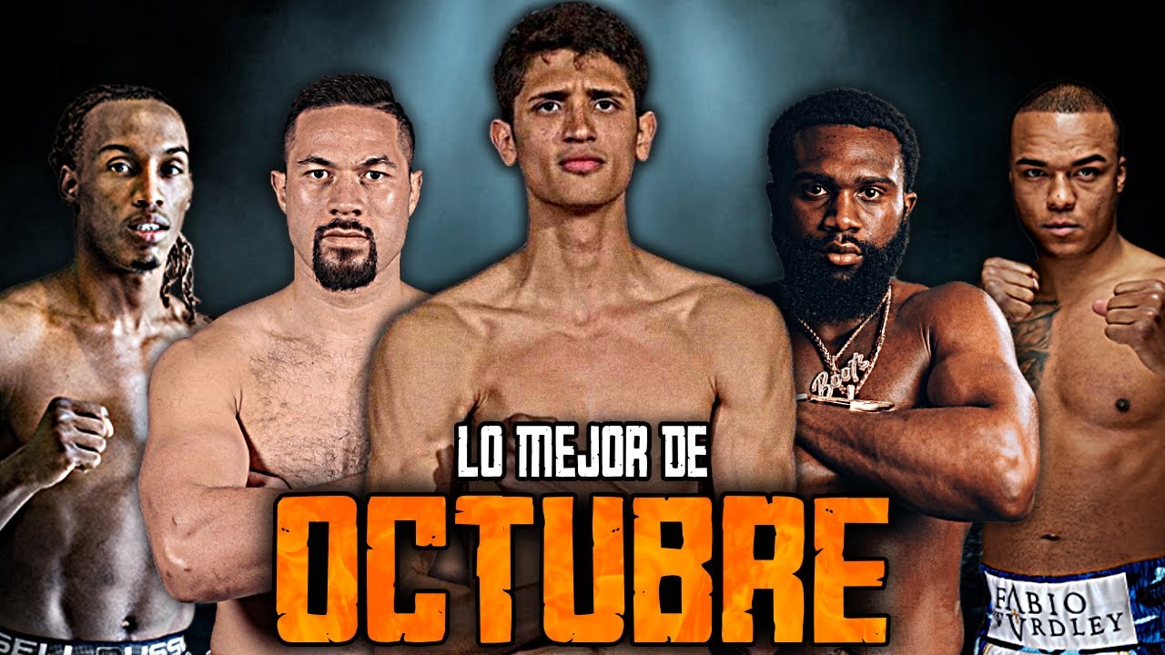 🥊Calendario de Boxeo Octubre 2025 | Peleas Extraordinarias