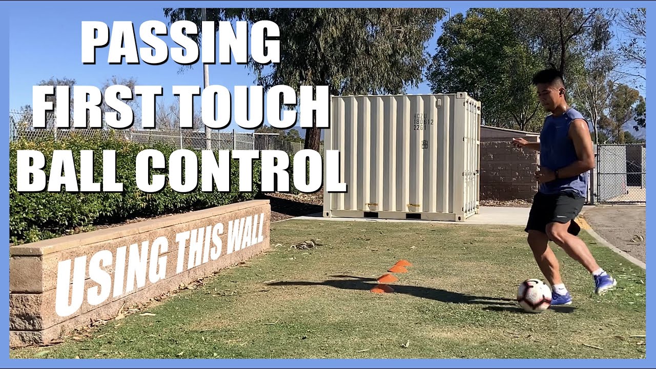 Pro Soccer Player’s Individual Training: Improve Your First Touch Using ...