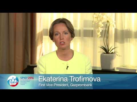 Video: Jekaterina Trofimova - Gazprombank pirmā viceprezidente. Jekaterinas Trofimovas biogrāfija