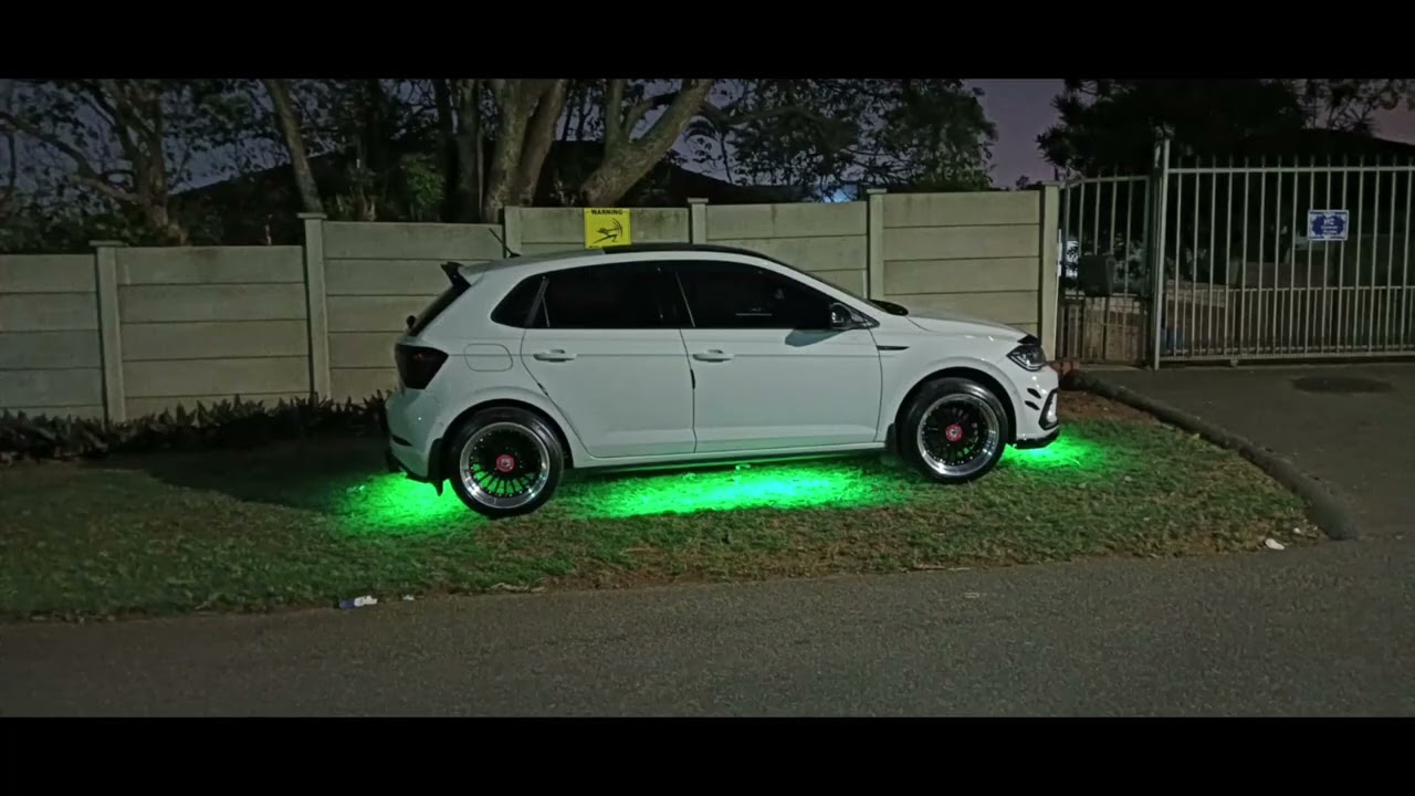 Undercar lighting installation by RockyJ LED Concepts in Durban, SA