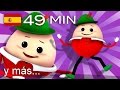 Humpty Dumpty al muro trepó | Y muchas más canciones infantiles | ¡49 min de LittleBabyBum!