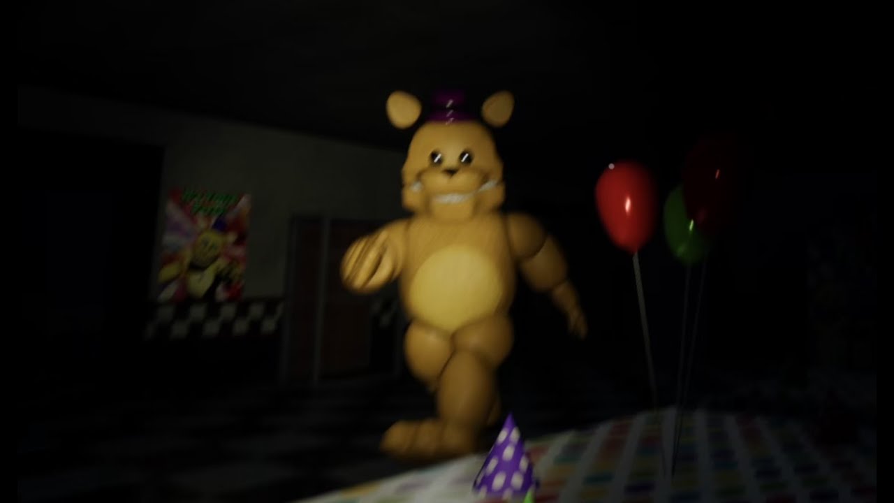 FREDBEAR IS FULL RUNNING AT ME!- Those nights at fredbears (stream ...