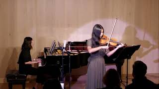 2026S Jaslyn Mozart Violin Sonata In C Major