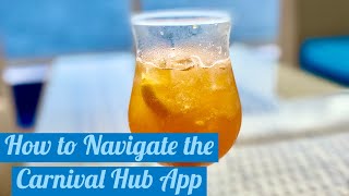 Using the Carnival Hub App/ Carnival Horizon/ Tuesday Cruiseday screenshot 2