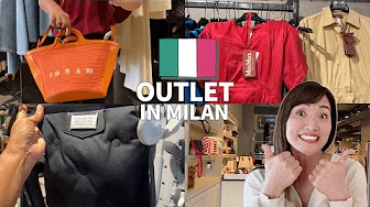 [Trip to Italy] Shopping at Milan's Outlets! Introducing prices and product lineup