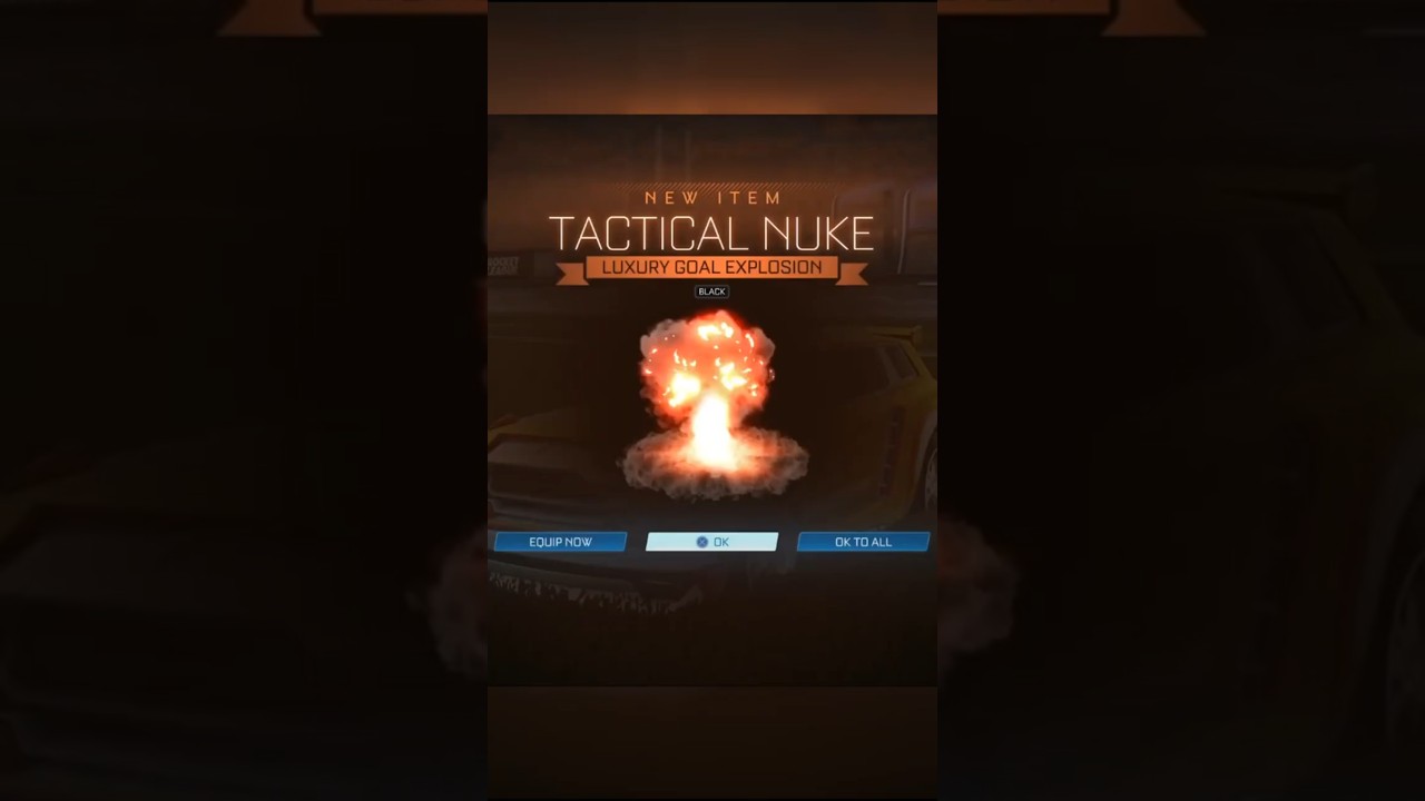 BLACK TACTICAL NUKE Goal Explosion from FREE DROPS 