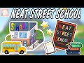 Neat street school  toca life world 