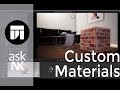 TwinMotion 2019 - Creating Custom Materials