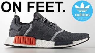 nmd r1 gray red