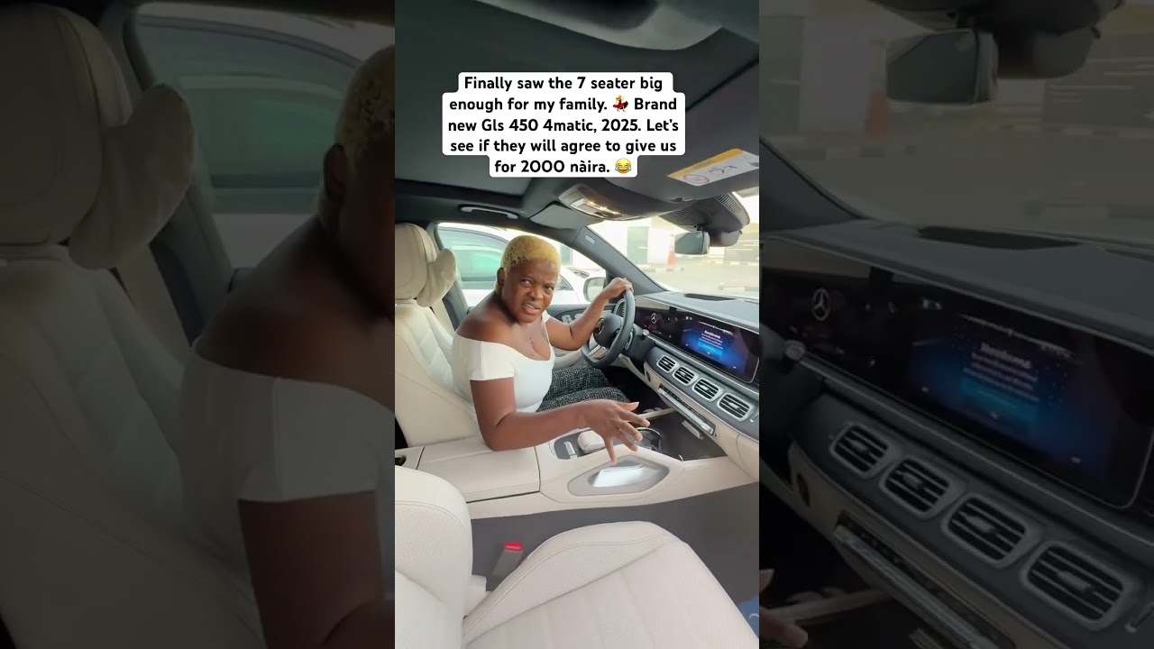 Finally saw the 7 seater big enough for my family. 💃 Brand new Gls 450 4matic, 2025.