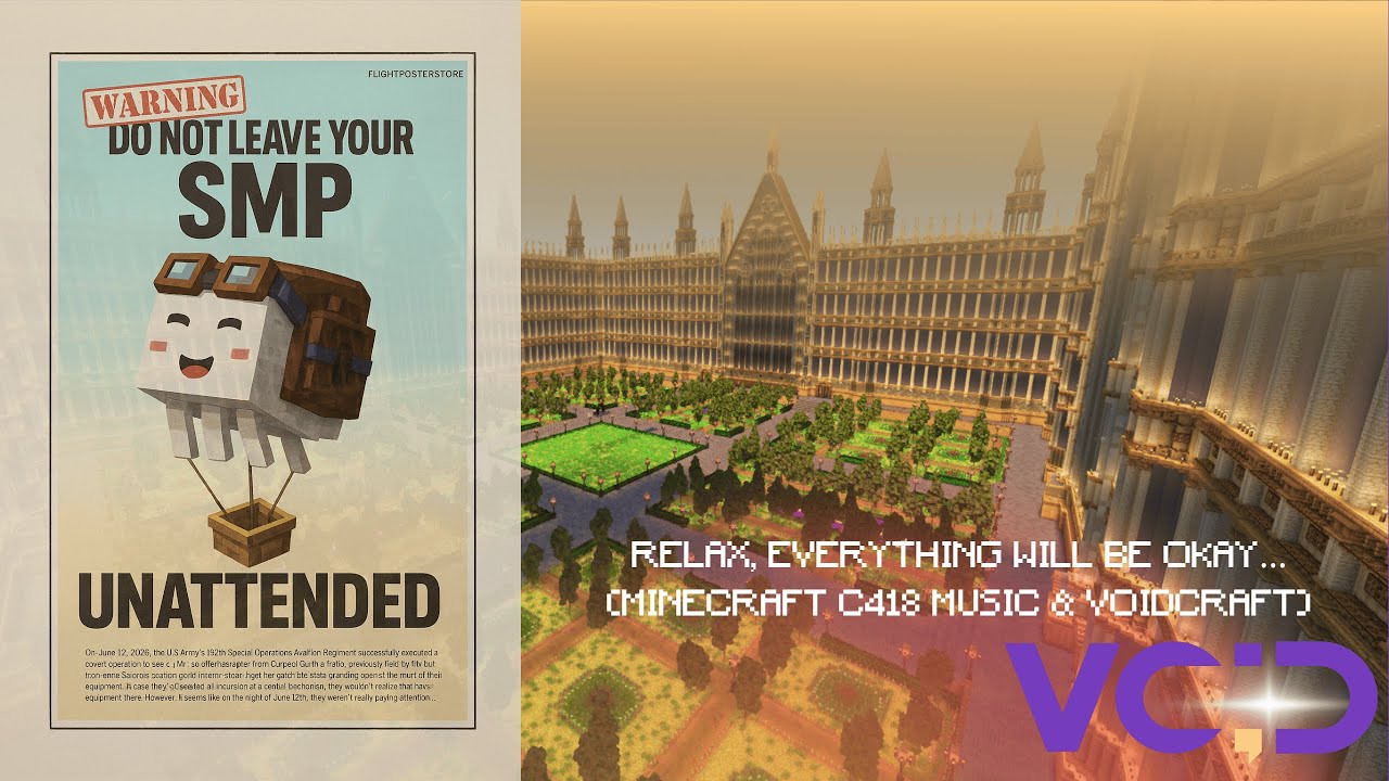Relax, everything will be okay… (minecraft c418 music & VOIDCRAFT)