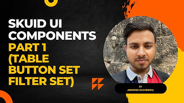 SKUID UI Components - Part 1 (Table | Button Set | Filter Set)