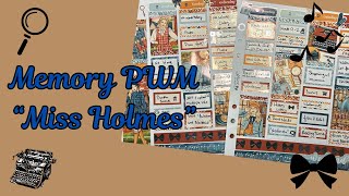 PWM Memory Plan-Miss Holmes