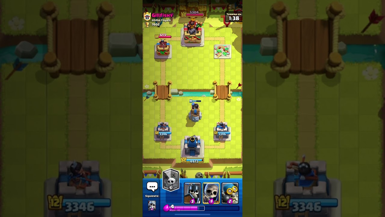 Estaba haciendo el reto de ganar solo con esqueletos y un tipo me regalo la partida