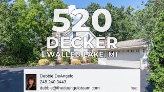 520 Decker Road, Walled Lake, MI 48390