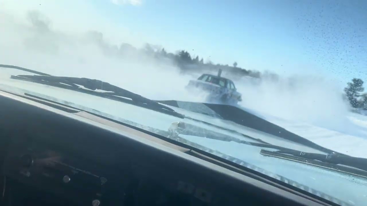 Rear wheel feature on board Chetek Ice Races 1-25-26