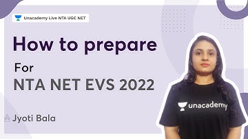 How to prepare for NTA NET EVS 2022 | Jyoti Bala | NTA UGC NET