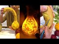 【鬼滅の刃/煉獄杏寿郎】れんごくさん？をかぼちゃに彫刻してランプを作ってみた！Demon Slayer | Kyojuro Rengoku | Pumpkin Carving