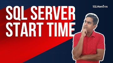 When Did SQL Server Start (Database Engine Start Time) (by Amit Bansal)
