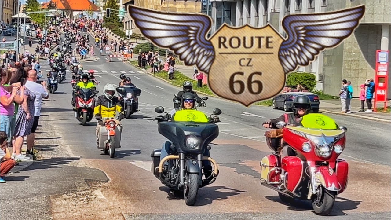 Česká ROUTE 66 Příbram | Sraz a spanilá jízda | 9. ročník