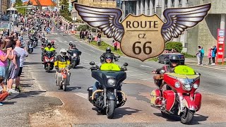 Česká ROUTE 66 Příbram | Sraz a spanilá jízda | 9. ročník