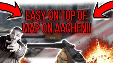 BRAND *NEW* ON TOP OF MAP ON AACHEN IN COD WORLD WAR 2(BETA)