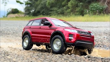 LDRC 1/14 Scale RC Car Land Rover 4WD  RTR Unboxing & offroad Test