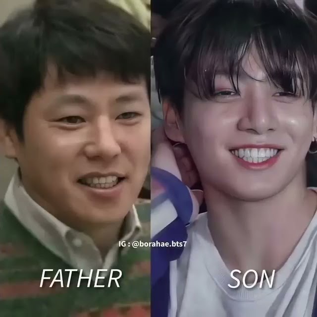 bts  members father  with their son|  btsshorts #shortvideo # viralvideo....❤️❤️