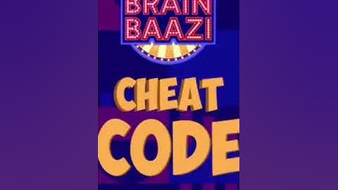 Brian Baazi cheat code for 21 August 1 pm