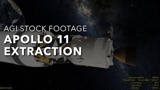 Stock footage: Apollo 11 extraction