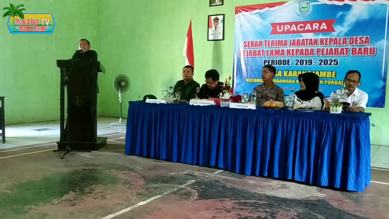 Sambutan Pejabat Lama Dalam Serah Terima Jabatan Kepala ...