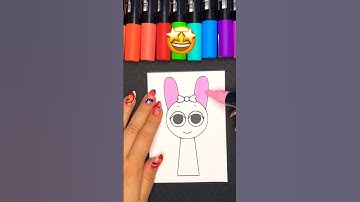 Perfect Painting and Cutout incredibox Sprunki Pinki, #sprunki #cutouts #acrylicmarker