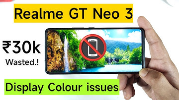 Realme GT Neo 3 Display Colour issues Fixed or not After Update 🤔