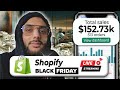🚨 LIVE Shopify Dropshipping Stream For BFCM With The Ecom King (LIVE RESULTS)