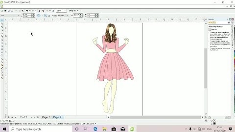 Dress designing in CorelDRAW...with easy steps