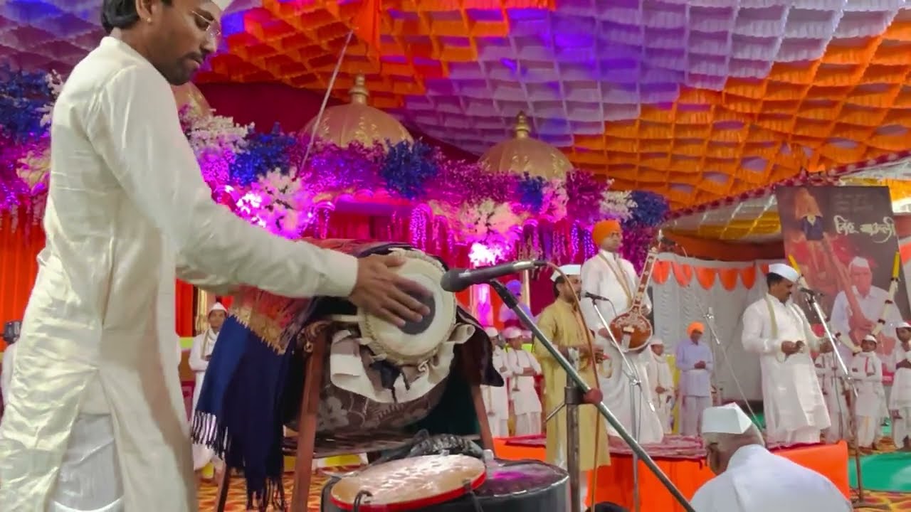 रात्रंदिवस आम्हा युद्ध..। ठाई चाल। प्रकाशजी कातकडे।रोहीदासजी मते।पखवाज विकास बेलुकर।किरनजी गोसावी