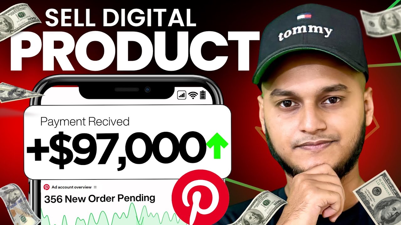 How You Can Sell Digital Products On Pinterest A to Z Full Live