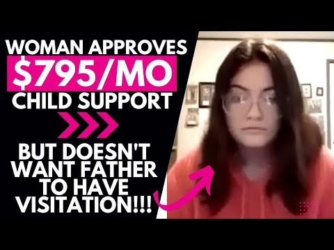 Woman Wants $795/month Child Support But Doesn't Want Visitation | Texas Paternity Court