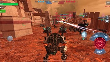 War robots avenger and ao jun nerf