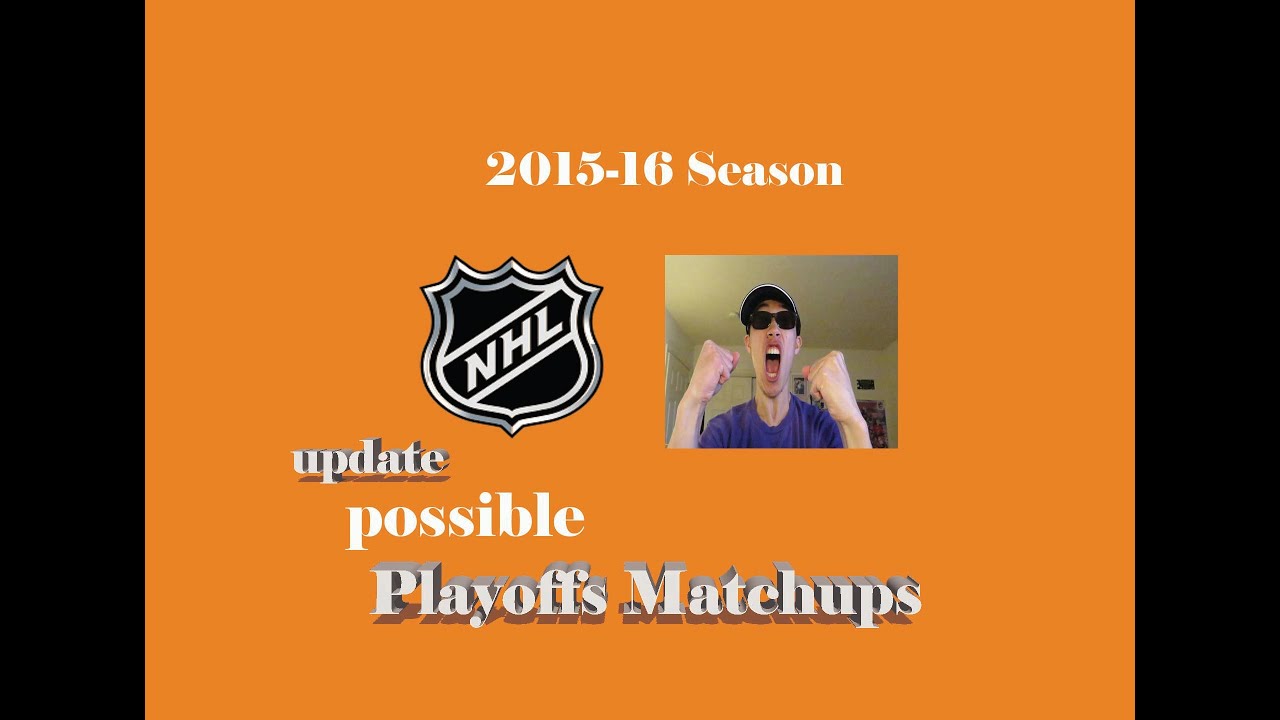 2015 nhl playoff matchups