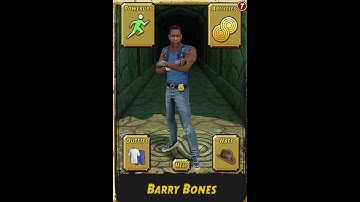 Temple Run 2 //Op Character//   Character Name: - BARRY BONES