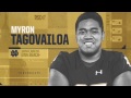 Myron Tagovailoa Highlights - Notre Dame Football - NSD17