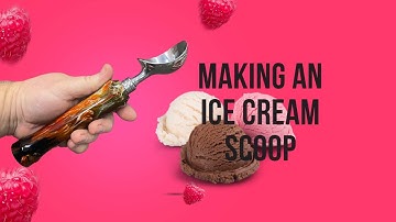 Woodturning an Ice Cream Scoop,   lathe project kit