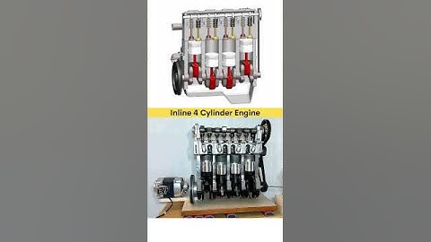 Inline Engine | 4 Cylinder Engine #cad #inline #engine #cars #carengine #solidworks #3ddesign #3dcad