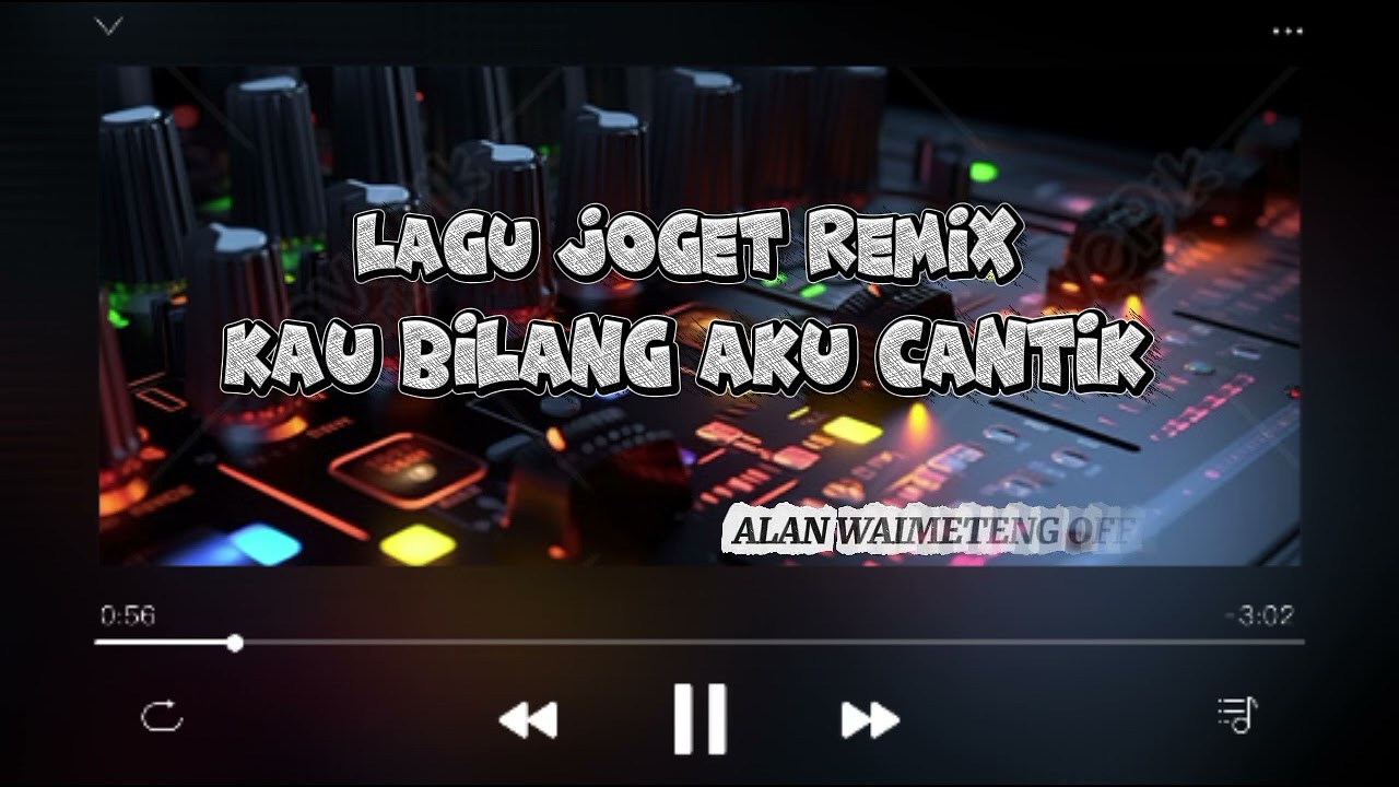 LAGU JOGET - KAU BILANG AKU CANTIK REMIX⚡⚡⚡