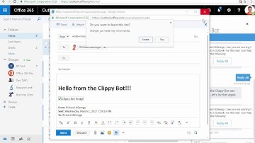 Office Add-ins with Contextual Bots via Back Channel