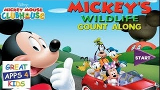 Mickey Mouse Clubhouse: Mickey's Wildlife Count Along | Early Math Learning App for Kids