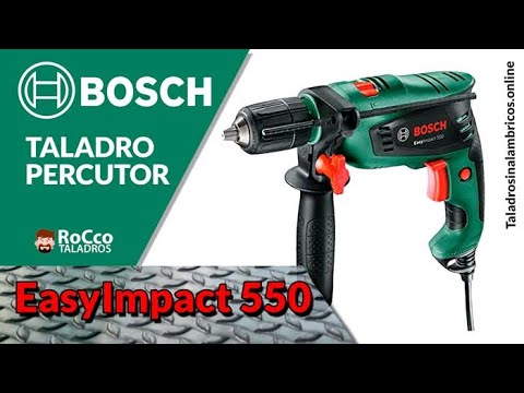 Taladro Percutor Bosch EasyImpact 550 ✔️