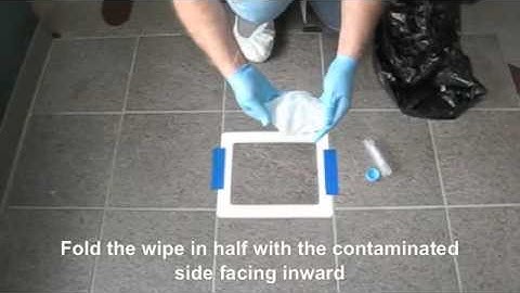 RGA Lead Wipe Sampling Procedure